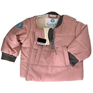 Buckle Me Pink Car Seat Coat size 3T